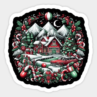 christmas vacation Sticker